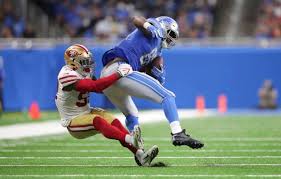 detroit lions vs 49ers match player stats